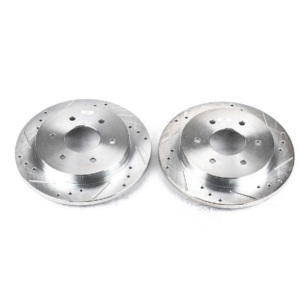 2004-2010 INFINITI QX56 Disc Brake Rotor Set - Rear (Powerstop)