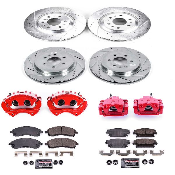 2004-2009 Cadillac SRX Disc Brake Kit - Front and Rear (Powerstop)