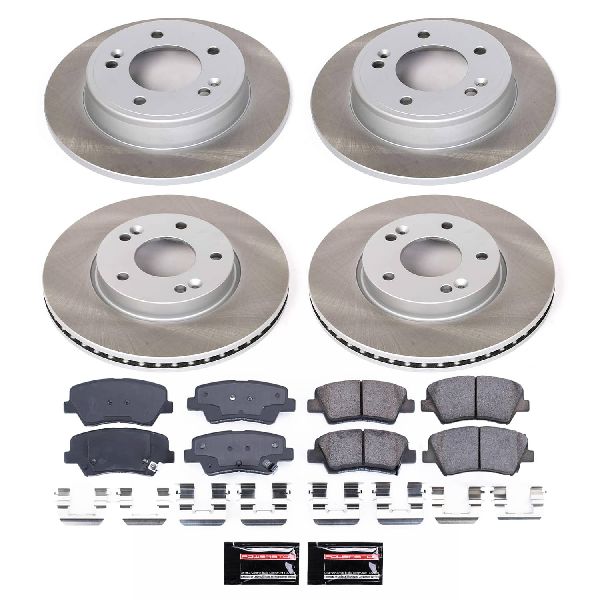 2012-2015 Hyundai Veloster Disc Brake Kit - Front and Rear (Powerstop)