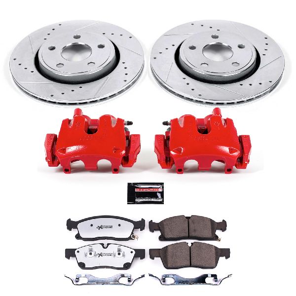 2017-2019 Jeep Grand Cherokee Disc Brake Kit - Front (Powerstop)