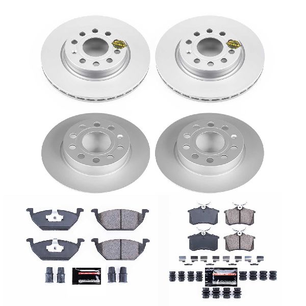 2013-2015 Volkswagen Jetta Disc Brake Kit - Front and Rear (Powerstop)