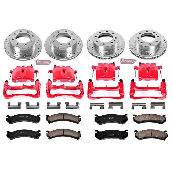 1999-2004 GMC Sierra 2500 Disc Brake Kit - Front and Rear (Powerstop)