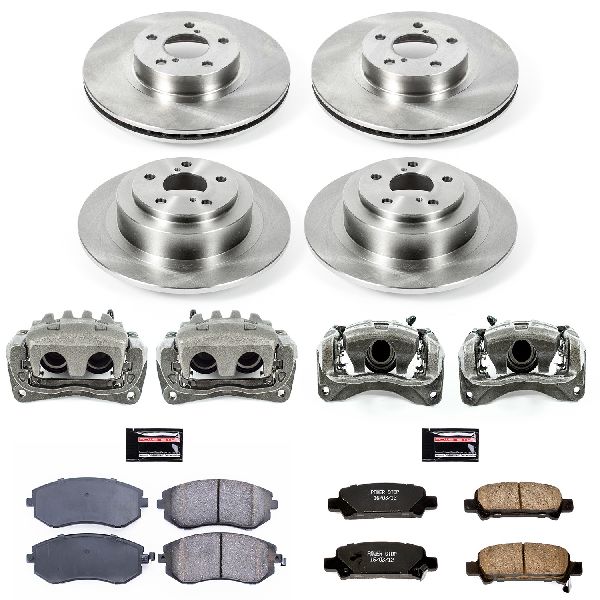 2006-2011 Honda Ridgeline Disc Brake Kit - Front and Rear (Powerstop)