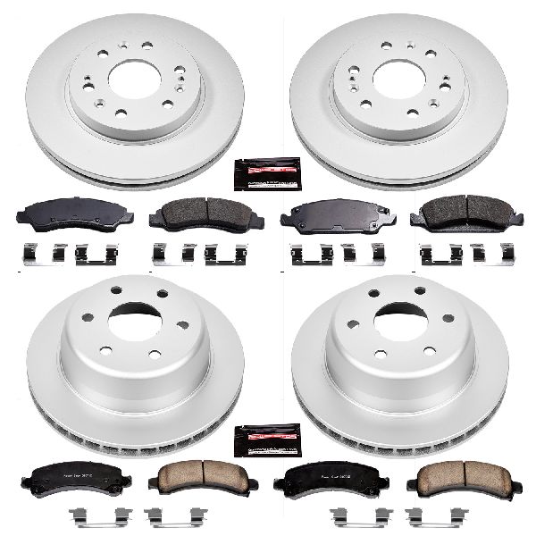 2009-2014 Chevrolet Express 1500 Disc Brake Kit - Front and Rear (Powerstop)