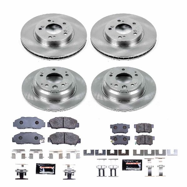 1995-1998 Honda Odyssey Disc Brake Kit - Front and Rear (Powerstop)
