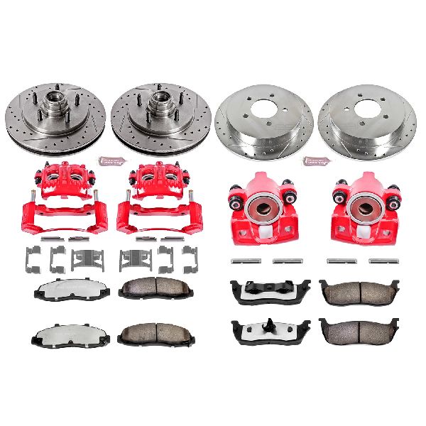 1999-2000 Ford F-150 Disc Brake Kit - Front and Rear (Powerstop)