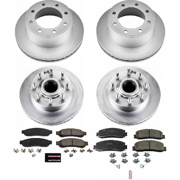 2012 Ford F-350 Super Duty Disc Brake Kit - Front and Rear (Powerstop)