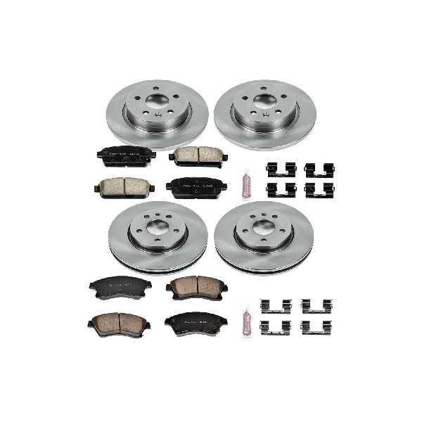 2016 Chevrolet Cruze Limited Disc Brake Kit - Front and Rear (Powerstop)