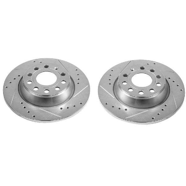 2009-2017 Volkswagen CC Disc Brake Rotor Set - Rear (Powerstop)