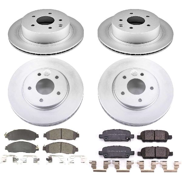 2018-2025 Nissan LEAF Disc Brake Kit - Front and Rear (Powerstop)
