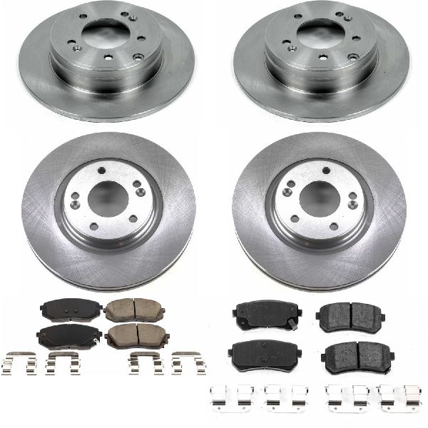 2016-2019 Hyundai Sonata Disc Brake Kit - Front and Rear (Powerstop)