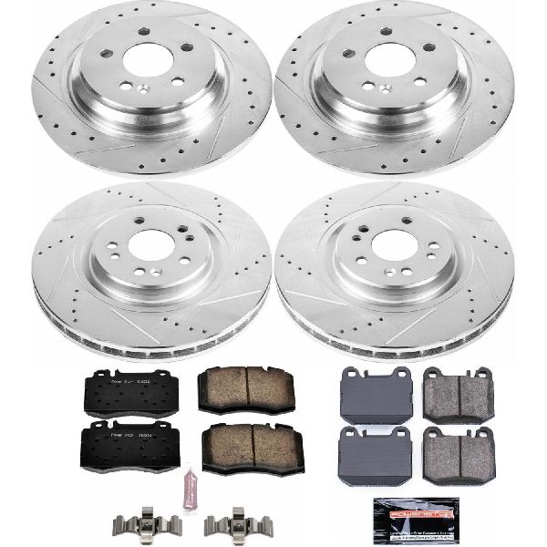 2002-2005 Mercedes-Benz ML500 Disc Brake Kit - Front and Rear (Powerstop)