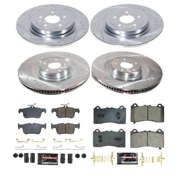 2021-2024 Ford Mustang Mach-E Disc Brake Kit - Front and Rear (Powerstop)