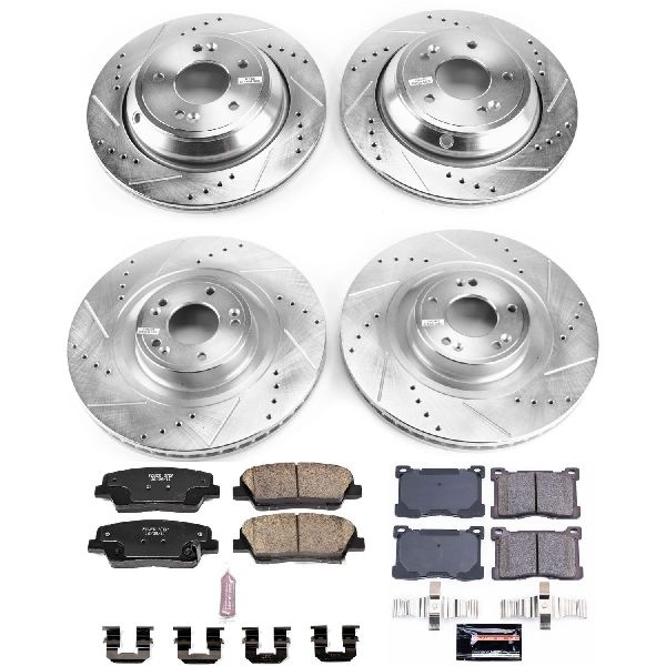 2012-2016 Hyundai Equus Disc Brake Kit - Front and Rear (Powerstop)