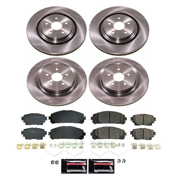 2023-2024 Lexus RX350 Disc Brake Kit - Front and Rear (Powerstop)