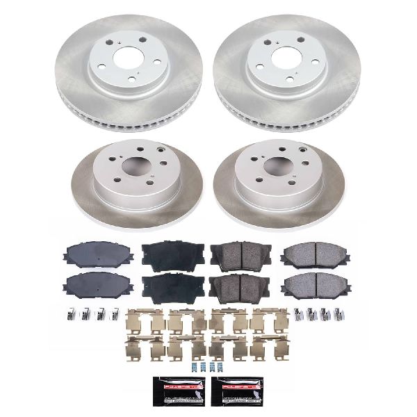 2006-2018 Toyota RAV4 Disc Brake Kit - Front and Rear (Powerstop)