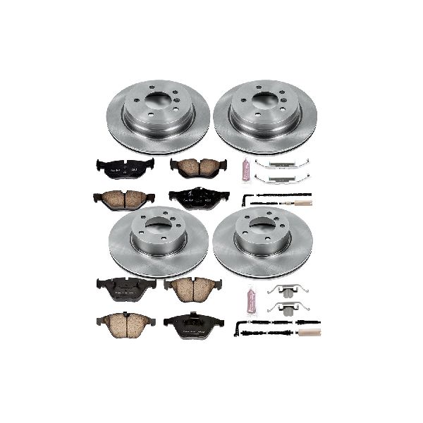 2008-2010 BMW 328i Disc Brake Kit - Front and Rear (Powerstop)