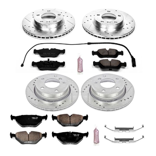 1996-1999 BMW 328i Disc Brake Kit - Front and Rear (Powerstop)