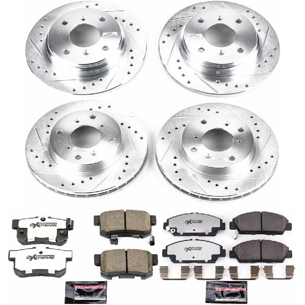1992-1996 Honda Prelude Disc Brake Kit - Front and Rear (Powerstop)