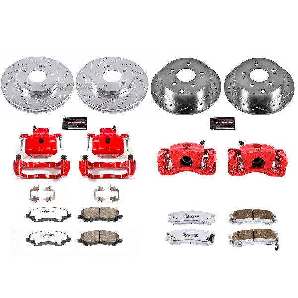 2004-2012 Mitsubishi Galant Disc Brake Kit - Front and Rear (Powerstop)