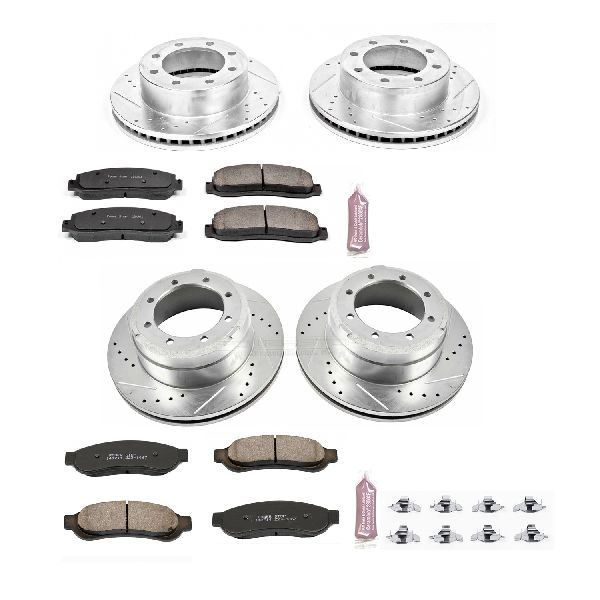 2005-2010 Ford F-350 Super Duty Disc Brake Kit - Front and Rear (Powerstop)