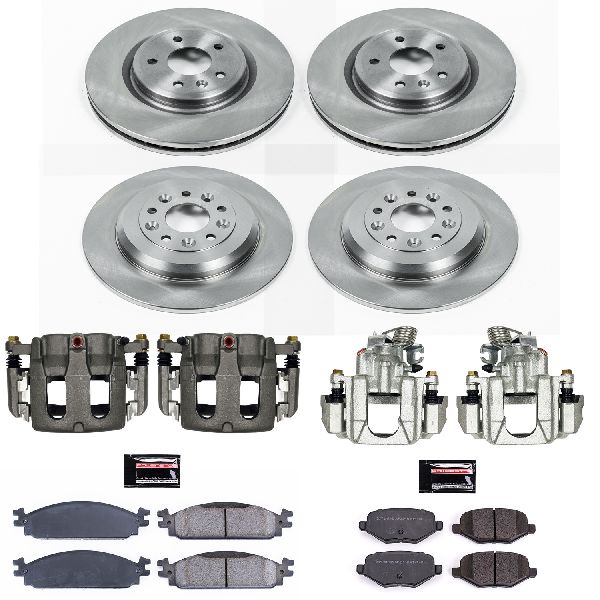 2010-2011 Ford Flex Disc Brake Kit - Front and Rear (Powerstop)