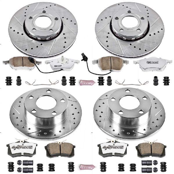 1998-2001 Audi A6 Quattro Disc Brake Kit - Front and Rear (Powerstop)