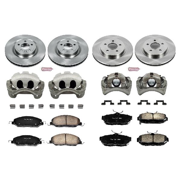 2011-2014 Ford Mustang Disc Brake Kit - Front and Rear (Powerstop)