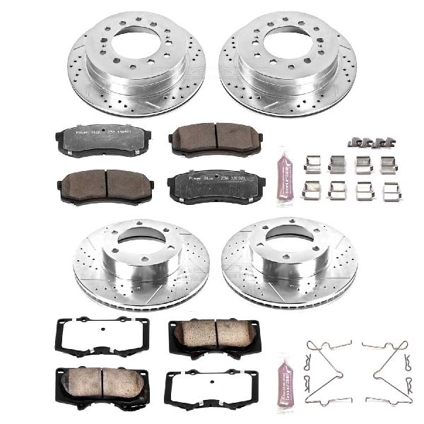 2001-2007 Toyota Sequoia Disc Brake Kit - Front and Rear (Powerstop)