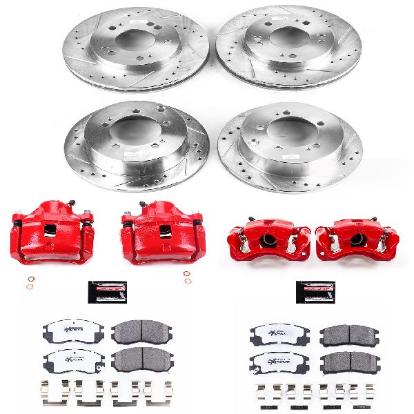 1995-2000 Dodge Avenger Disc Brake Kit - Front and Rear (Powerstop)