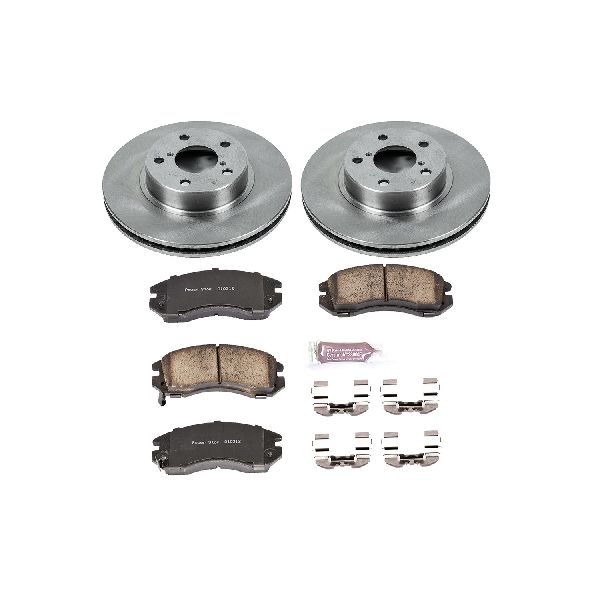 1990-1996 Subaru Legacy Disc Brake Kit - Front (Powerstop)
