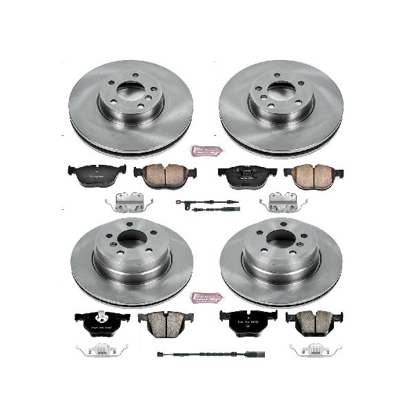 2011-2019 BMW X6 Disc Brake Kit - Front and Rear (Powerstop)