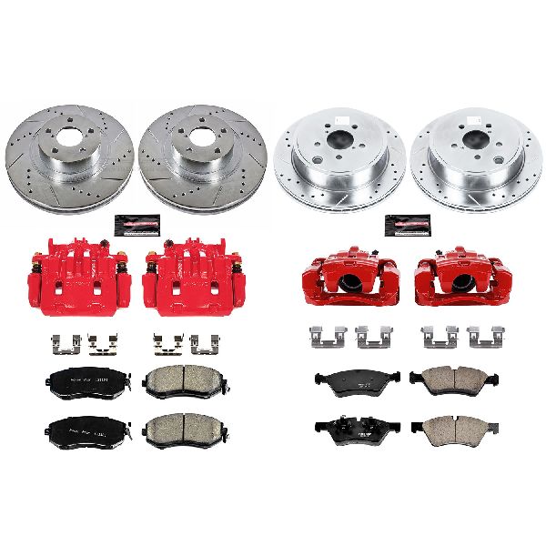 2013-2016 Scion FR-S Disc Brake Kit - Front and Rear (Powerstop)