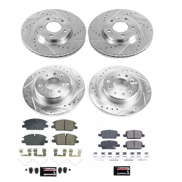 2021-2022 Chevrolet Malibu Disc Brake Kit - Front and Rear (Powerstop)