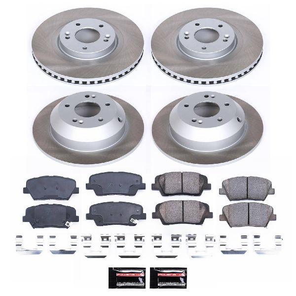 2016-2020 Kia Sorento Disc Brake Kit - Front and Rear (Powerstop)