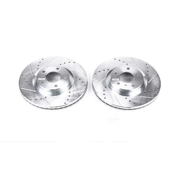 2008-2012 INFINITI EX35 Disc Brake Rotor Set - Front (Powerstop)