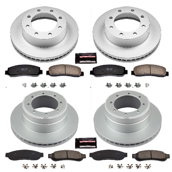 2011 Ford F-350 Super Duty Disc Brake Kit - Front and Rear (Powerstop)