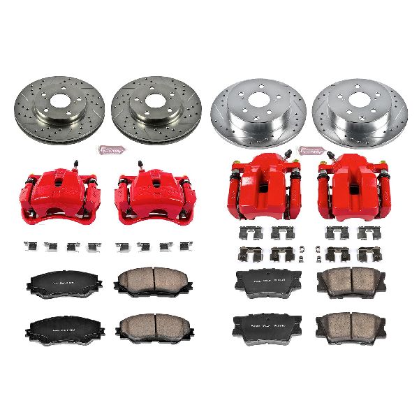 2006-2011 Toyota RAV4 Disc Brake Kit - Front and Rear (Powerstop)