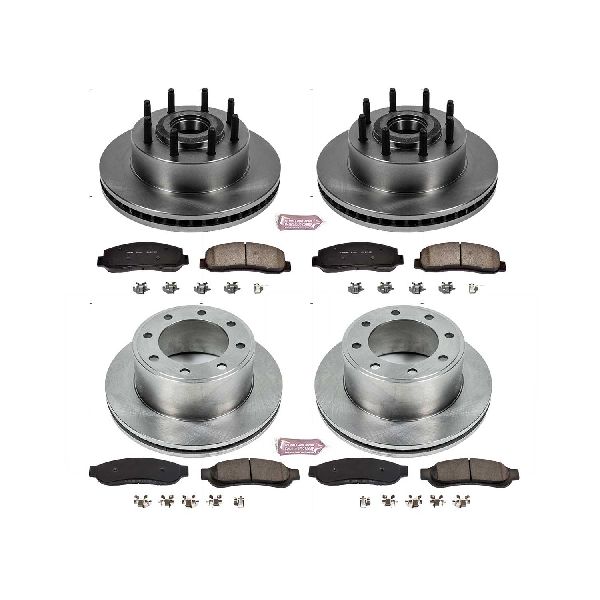 2010 Ford F-350 Super Duty Disc Brake Kit - Front and Rear (Powerstop)
