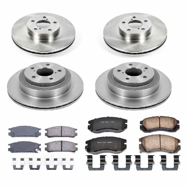 1991-1994 Subaru Legacy Disc Brake Kit - Front and Rear (Powerstop)