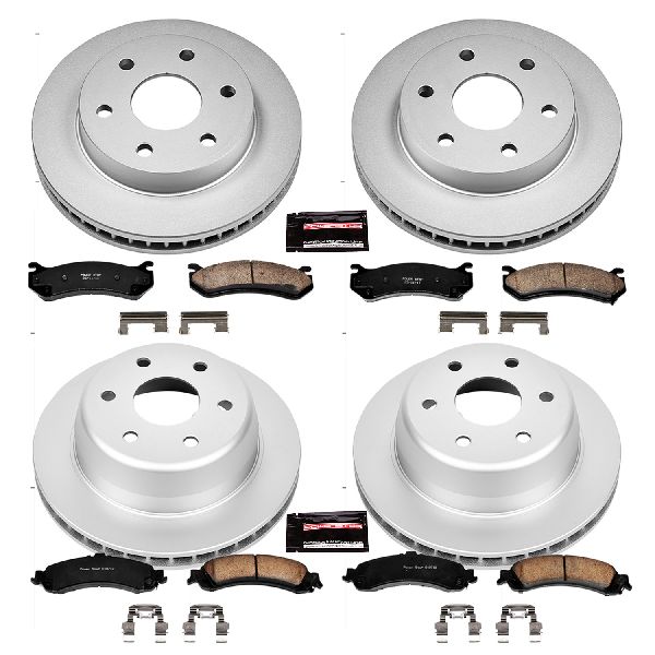 2002-2006 Chevrolet Avalanche 1500 Disc Brake Kit - Front and Rear (Powerstop)