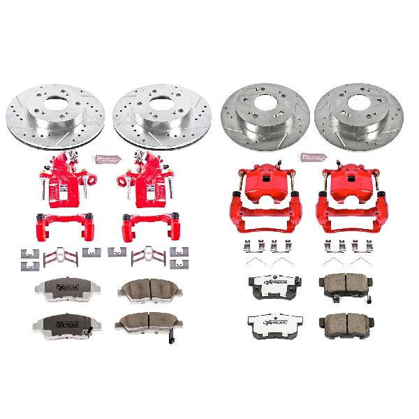 2009-2011 Honda Civic Disc Brake Kit - Front and Rear (Powerstop)