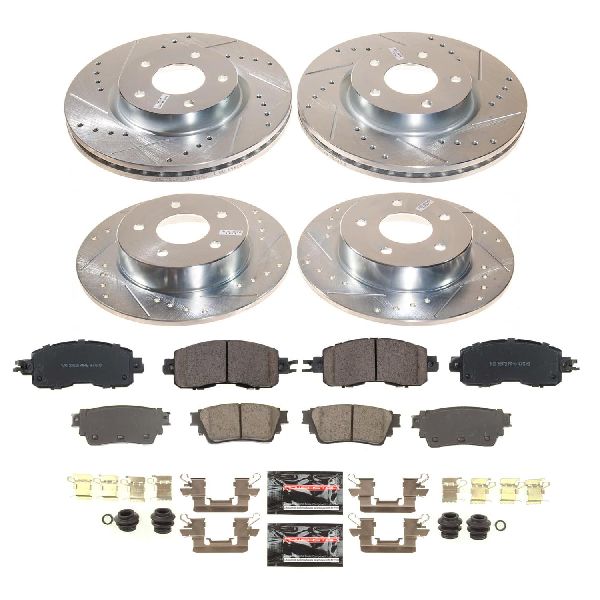 2019-2023 Nissan Altima Disc Brake Kit - Front and Rear (Powerstop)