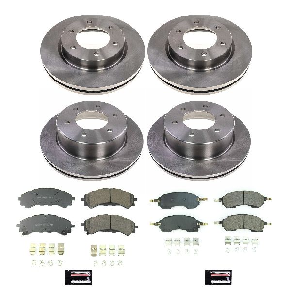 2021-2024 Ford Bronco Disc Brake Kit - Front and Rear (Powerstop)