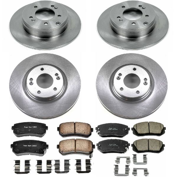 2015 Hyundai Sonata Disc Brake Kit - Front and Rear (Powerstop)