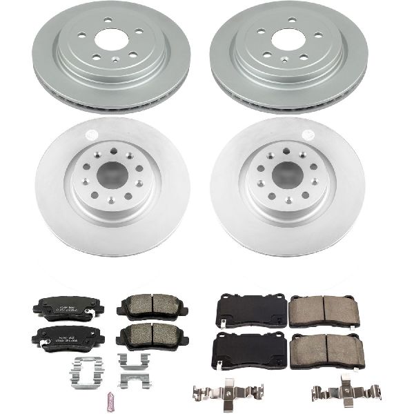 2014-2018 Cadillac CTS Disc Brake Kit - Front and Rear (Powerstop)