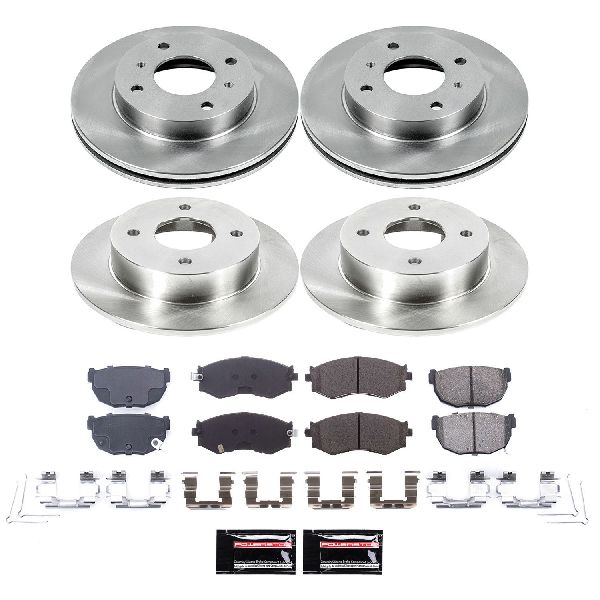 1989-1994 Nissan 240SX Disc Brake Kit - Front and Rear (Powerstop)