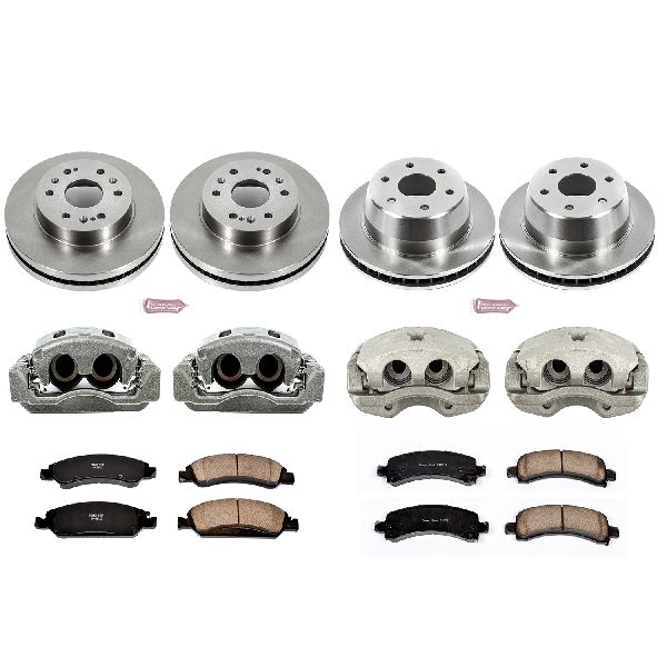 2009-2014 Chevrolet Express 1500 Disc Brake Kit - Front and Rear (Powerstop)