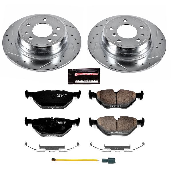 1989 BMW 535i Disc Brake Kit - Rear (Powerstop)