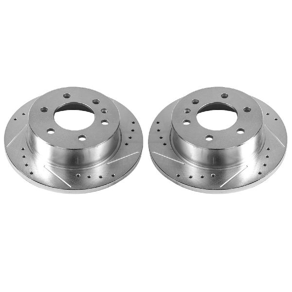 2010-2021 Mercedes-Benz Sprinter 3500 Disc Brake Rotor Set - Rear (Powerstop)